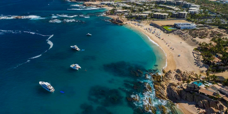 Los Cabos Corridor coastal highway connecting Cabo San Lucas and San José del Cabo