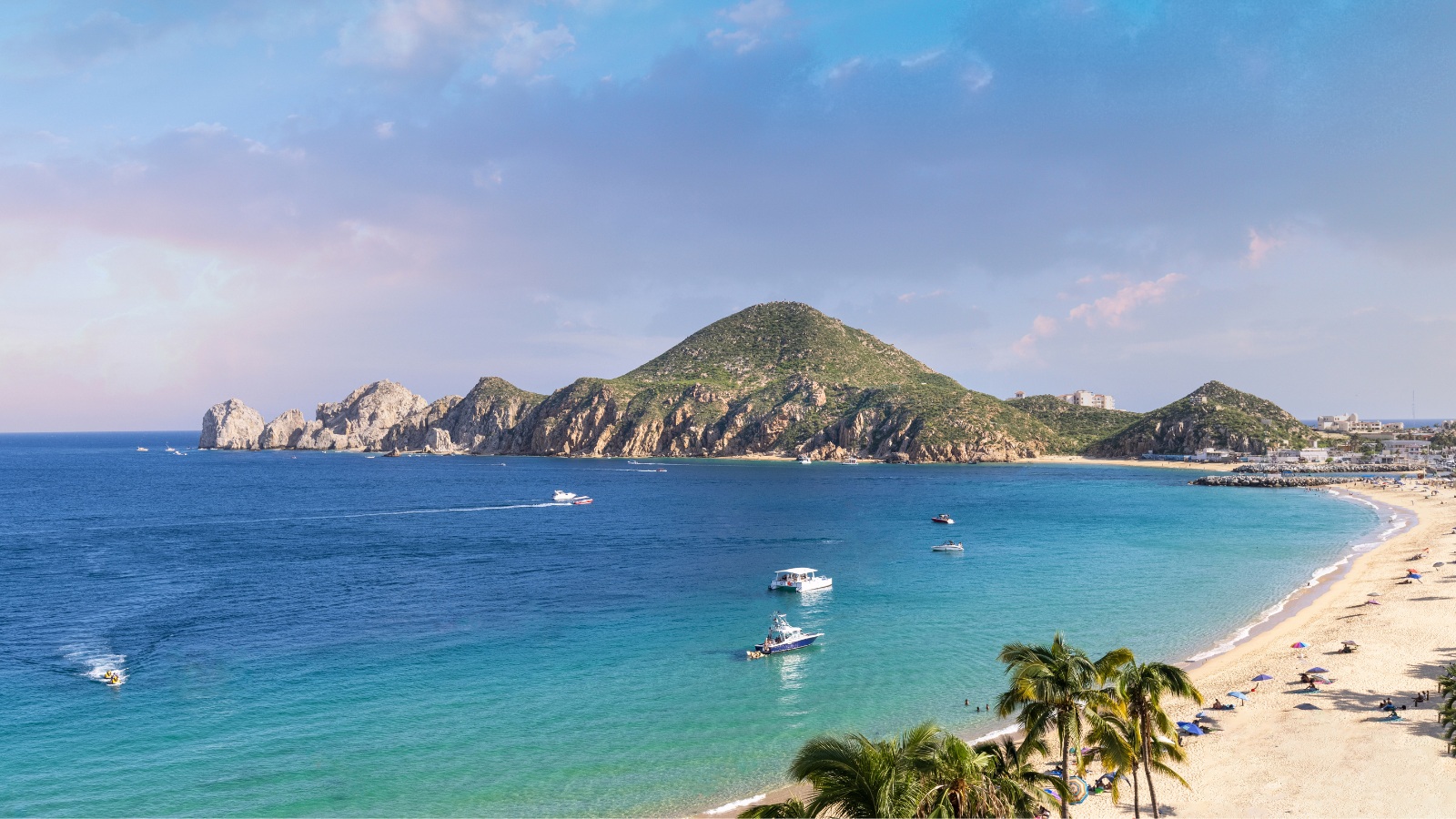 Stunning Medano beach view from Cabo Villas, in Cabo San Lucas